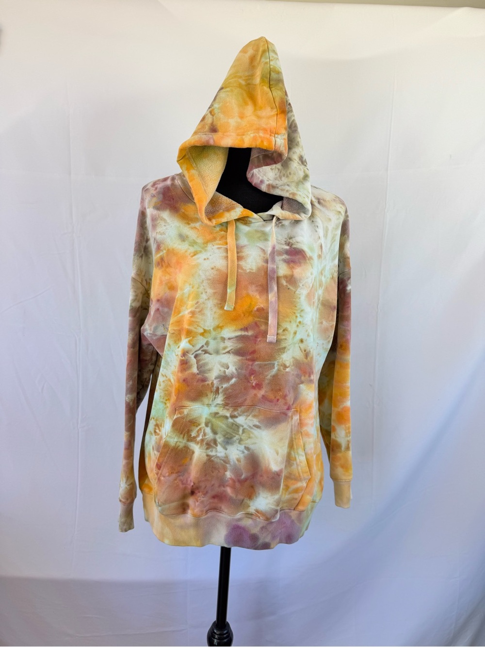 Woman’s Medium Hand Dyed Tie-Dye Hoodie
